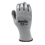 Cordova Rival™ Light Gray HPPE PU Coated Gloves, ANSI A2, 1 pair - Gorvex.com