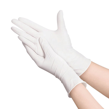 Cordova Silver™ 4020 Industrial Grade Powdered Disposable Latex Glove, 1 case (10 boxes) - Gorvex.com