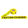 Cordova T103 "Caution/Cuidado" Bilingual Barricade Tape, 1 case (12 pieces) - Gorvex.com