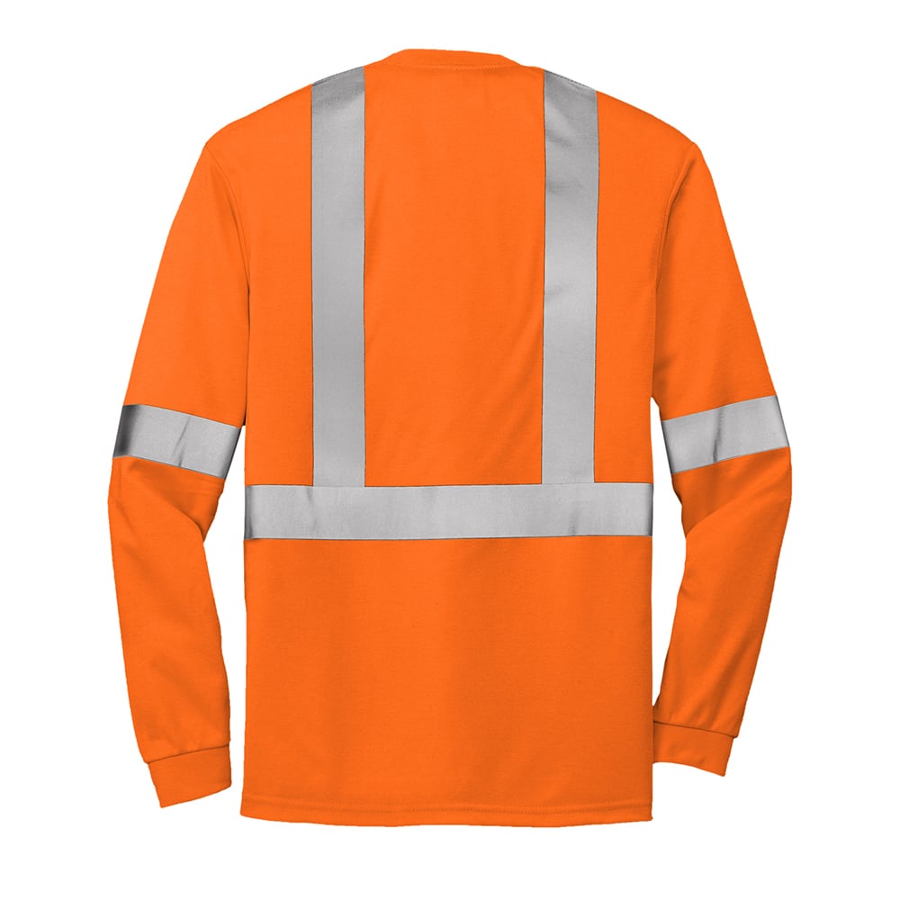 CornerStone CS401LS Class 2 Safety T-Shirt with Long Sleeves - Gorvex.com