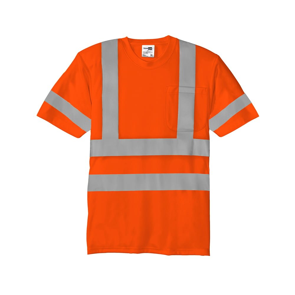 CornerStone CS408 Short Sleeve Reflective T-Shirt - Gorvex.com