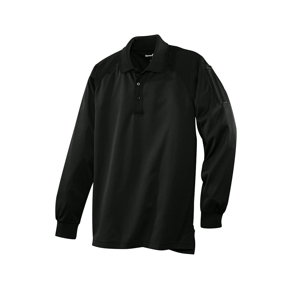 CornerStone CS410LS Snag - Proof Tactical Polo with Long Sleeves - Gorvex.com