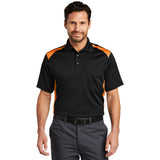 CornerStone CS416 Two Way Colorblock Polo with Pocket - Gorvex.com