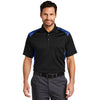 CornerStone CS416 Two Way Colorblock Polo with Pocket - Gorvex.com