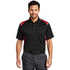 CornerStone CS416 Two Way Colorblock Polo with Pocket - Gorvex.com