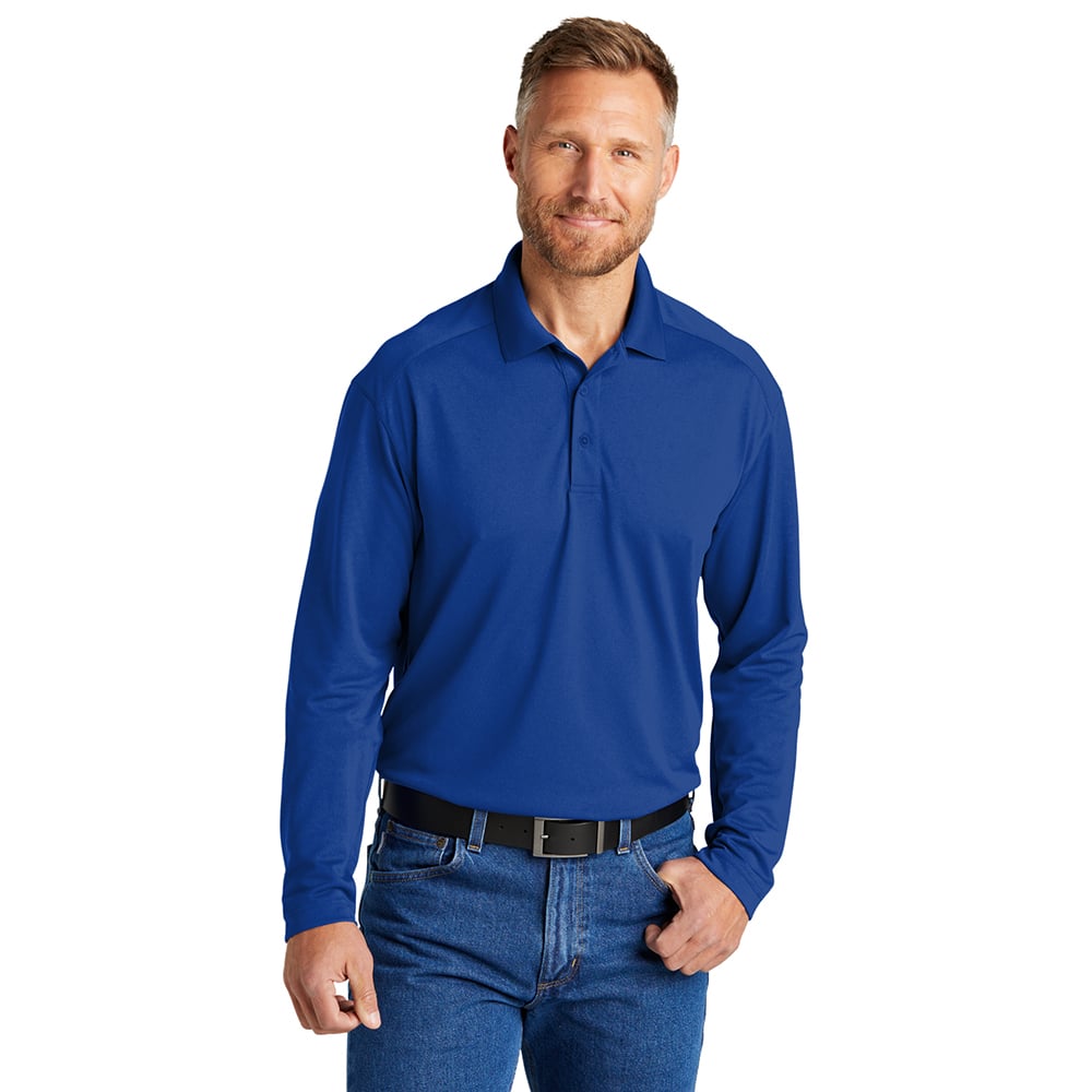 CornerStone CS418LS Select Lightweight Polo with Long Sleeves - Gorvex.com