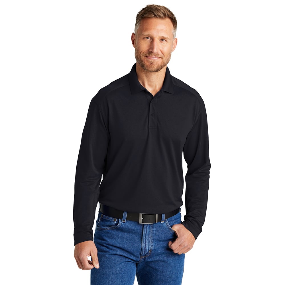 CornerStone CS418LS Select Lightweight Polo with Long Sleeves - Gorvex.com