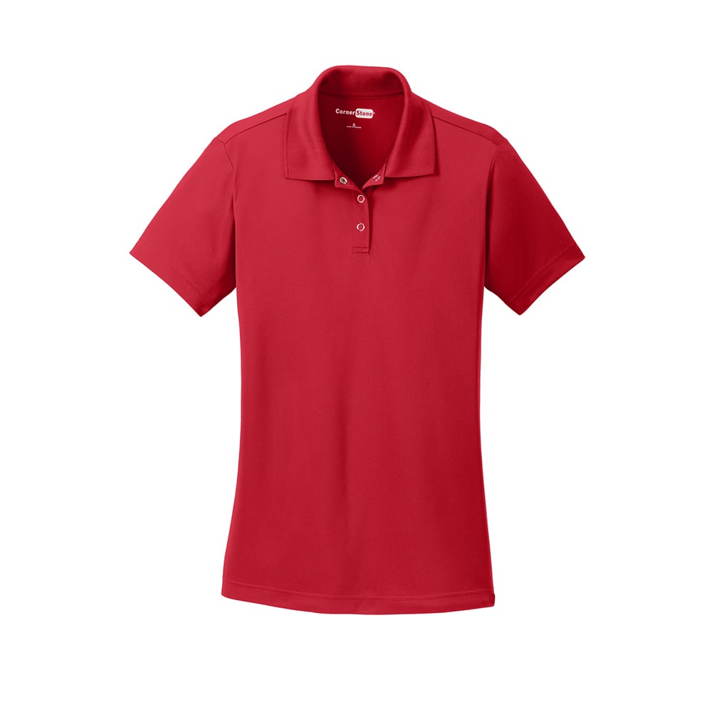 CornerStone CS422 Ladies Micropique Gripper Polo - Gorvex.com