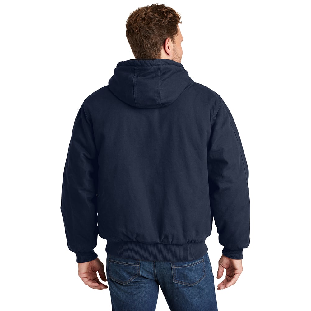 CornerStone CSJ41 Duck Cloth Insulated Hooded Jacket - Gorvex.com