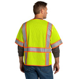 CornerStone CSV106 Surveyor Two - Tone Short Sleeve Vest - Gorvex.com