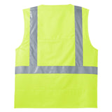 CornerStone CSV405 Hi Vis Class 2 Mesh Back Safety Vest - Gorvex.com