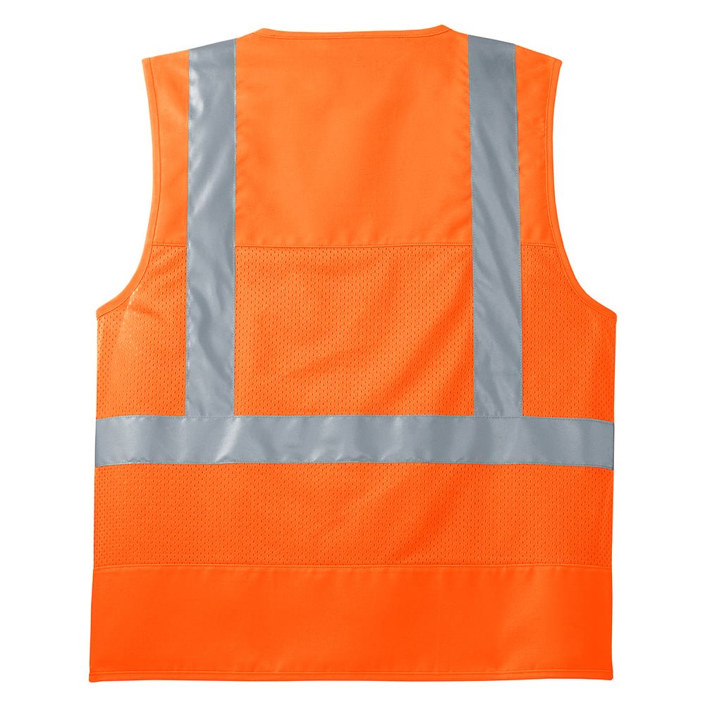 CornerStone CSV405 Hi Vis Class 2 Mesh Back Safety Vest - Gorvex.com