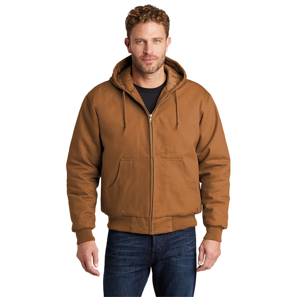 CornerStone J763H Duck Cloth Hooded Work Jacket - Gorvex.com