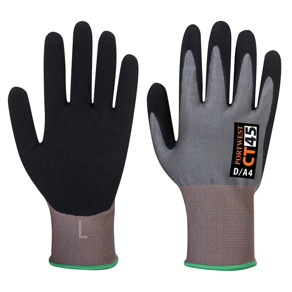 Portwest CT45 CT Series HR Nitrile Foam Gloves, 1 pair