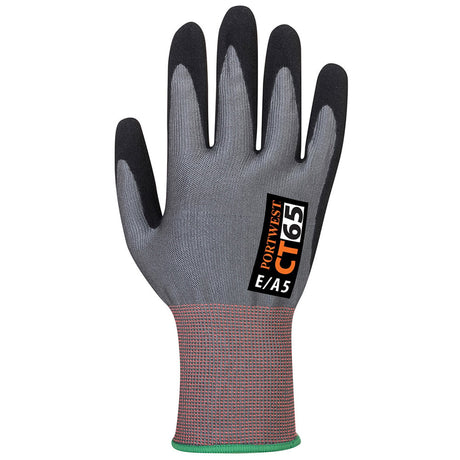 Portwest CT65 CT Series Cut Level A5 Nitrile Foam Gloves, 1 pair