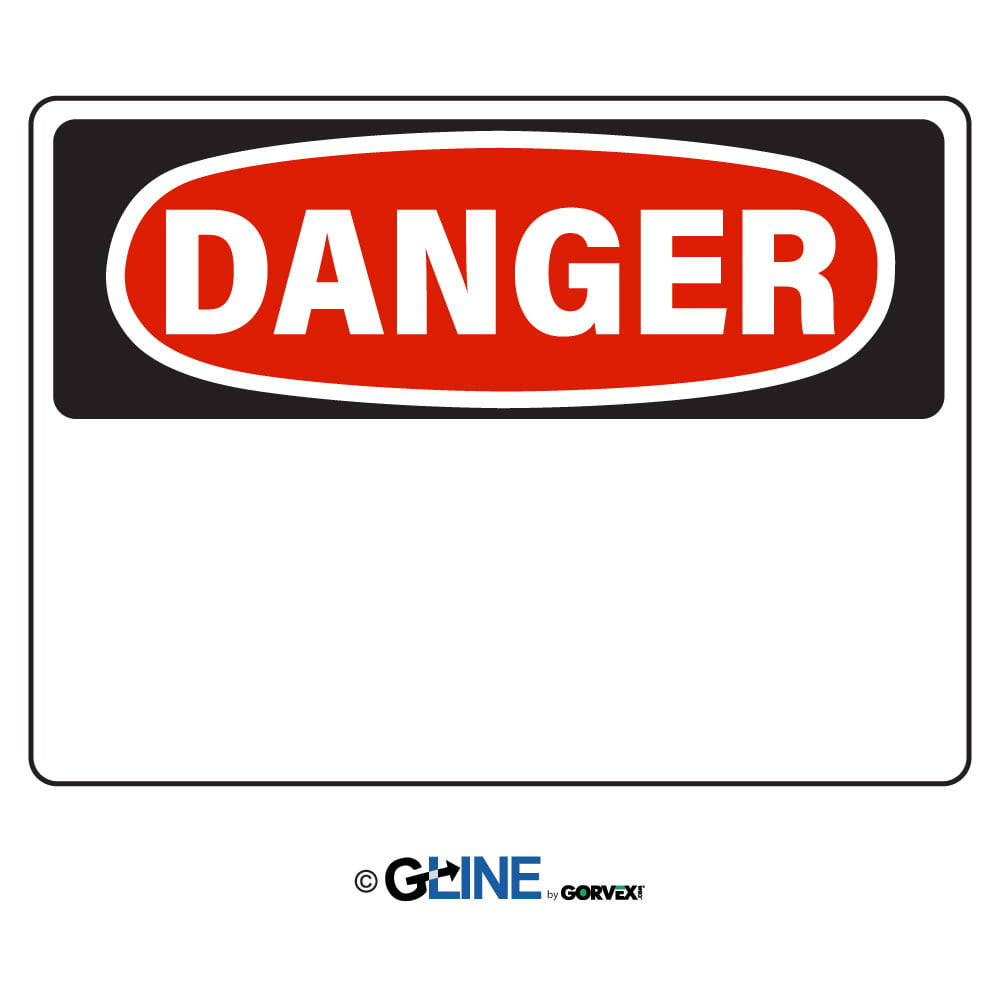 Danger Blank - Danger Sign