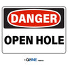 Open Hole - Danger Sign