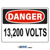 13,200 Volts - Danger Sign