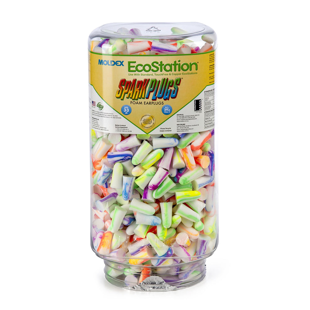 Moldex SparkPlugs EcoStation 6704 Earplug Dispenser Refill (500 pairs)