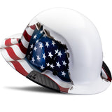 DAX American Flag Full Brim Hard Hat - Gorvex.com