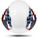 DAX American Flag Full Brim Hard Hat - Gorvex.com
