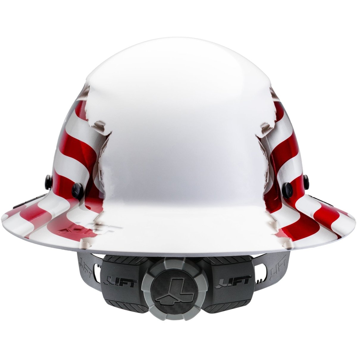 DAX American Flag Full Brim Hard Hat - Gorvex.com