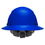 DAX Carbon Blue Full Brim Hardhat - Gorvex.com