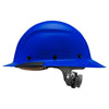 DAX Carbon Blue Full Brim Hardhat - Gorvex.com