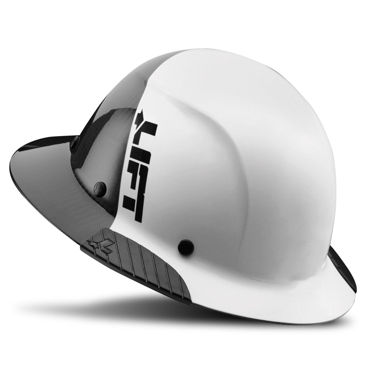 DAX Fifty 50 Carbon Fiber Full Brim Hardhat - Gorvex.com