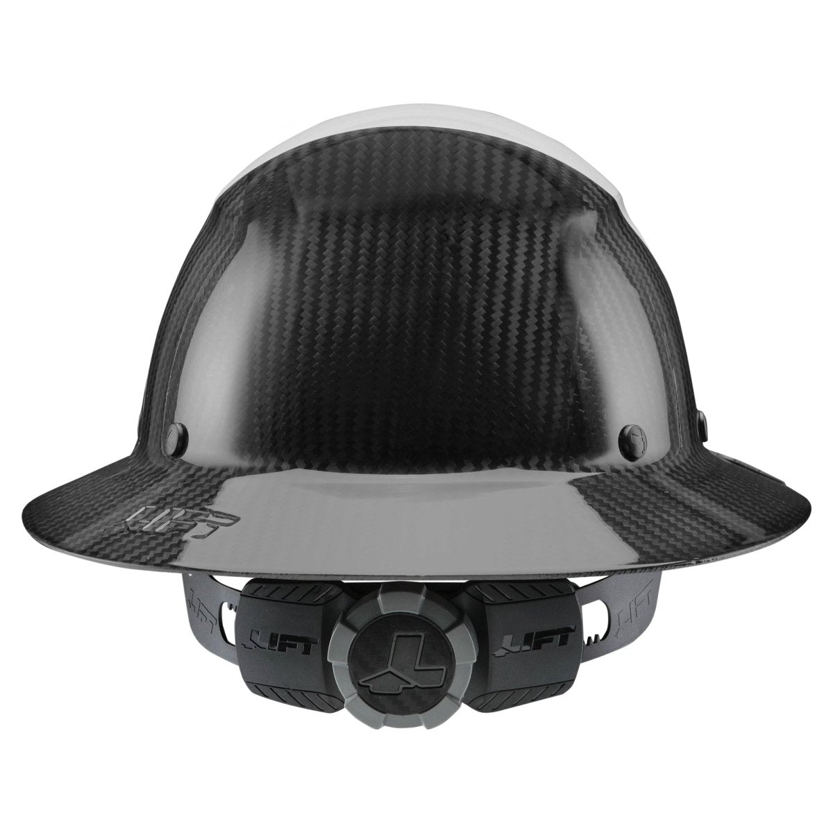 DAX Fifty 50 Carbon Fiber Full Brim Hardhat - Gorvex.com