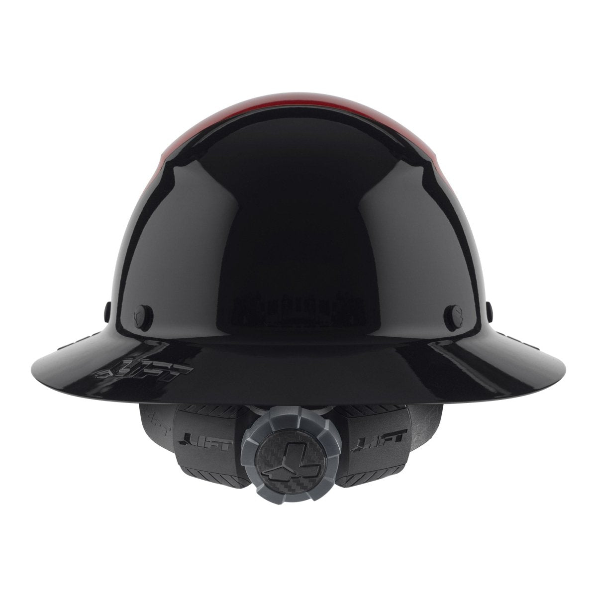 DAX Fifty/50 Red Full Brim Hard Hat - Gorvex.com