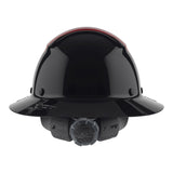 DAX Fifty/50 Red Full Brim Hard Hat - Gorvex.com