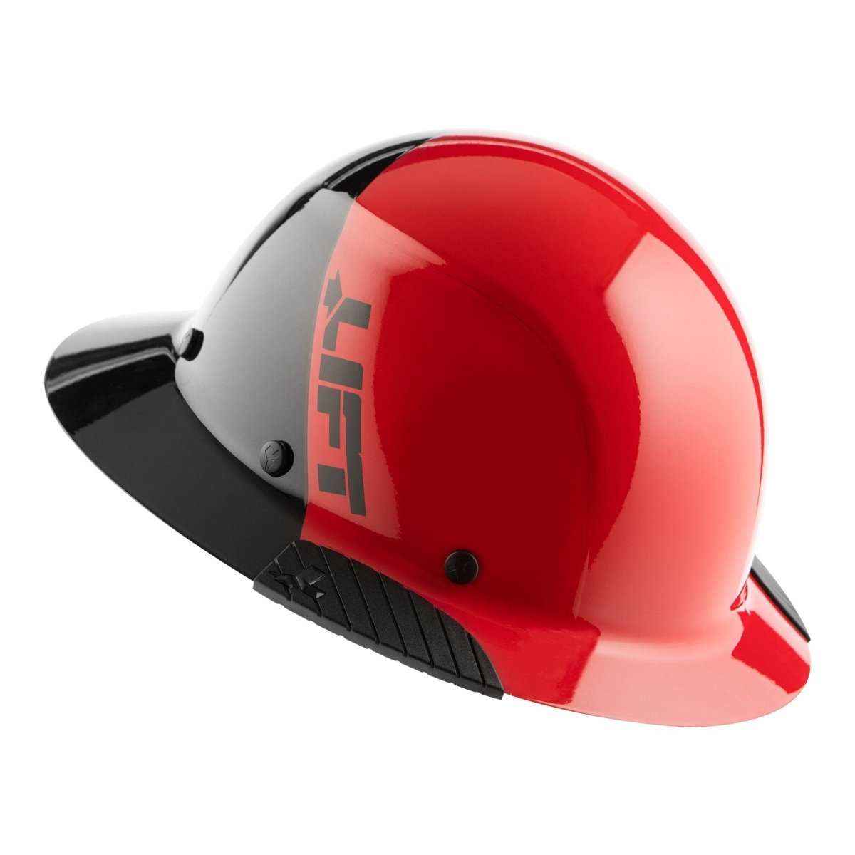 DAX Fifty/50 Red Full Brim Hard Hat - Gorvex.com