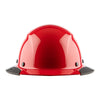 DAX Fifty/50 Red Full Brim Hard Hat - Gorvex.com