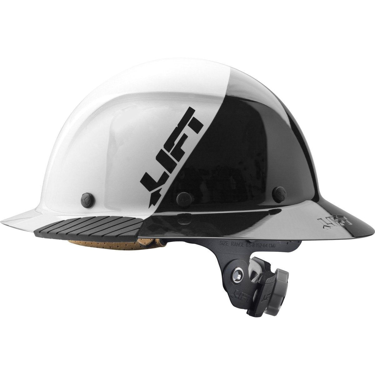 DAX Fifty/50 White Full Brim Hard Hat - Gorvex.com