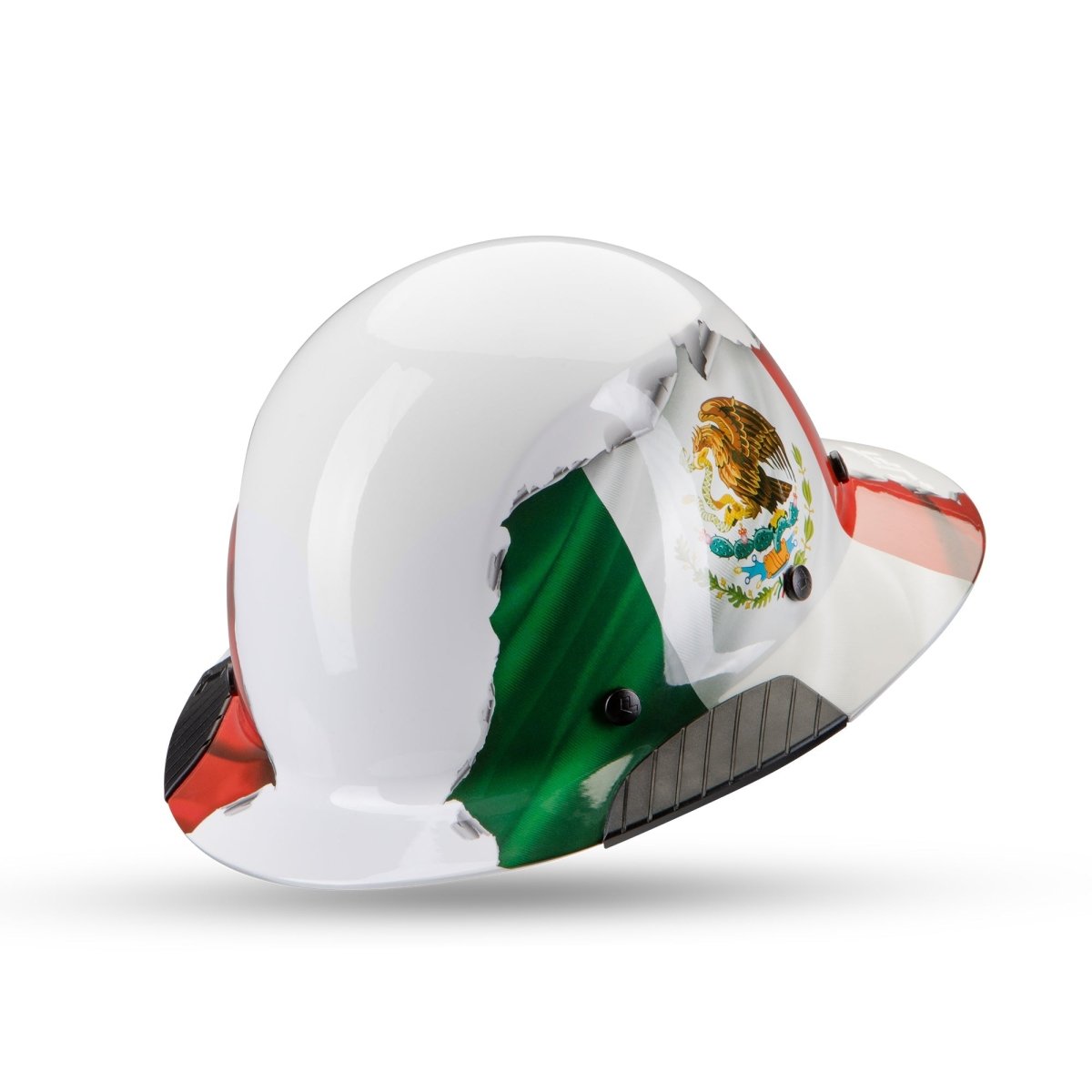 DAX Mexican Flag Full Brim Hard Hat - Gorvex.com