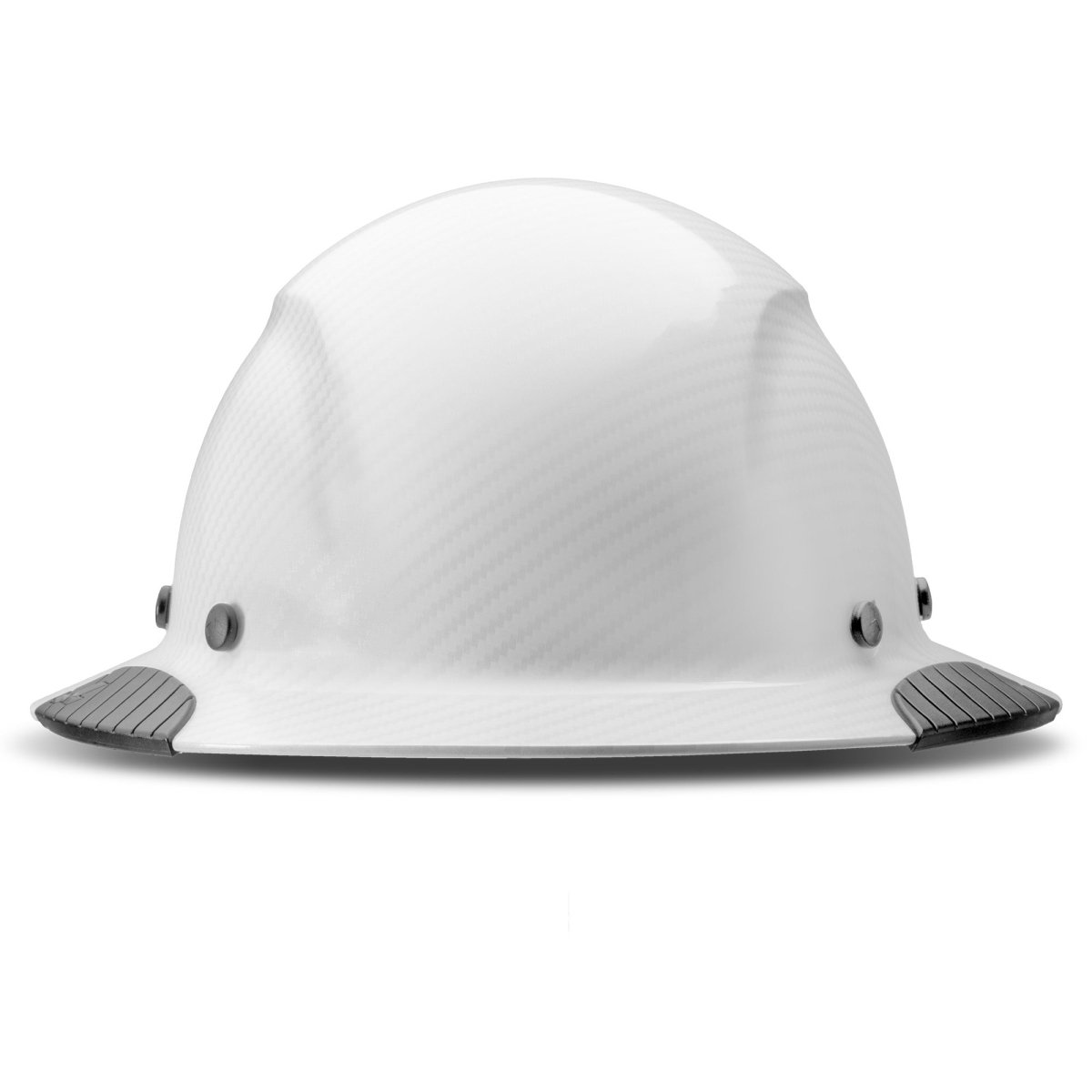 DAX White Carbon Full Brim Hard Hat - Gorvex.com