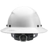 DAX White Carbon Full Brim Hard Hat - Gorvex.com