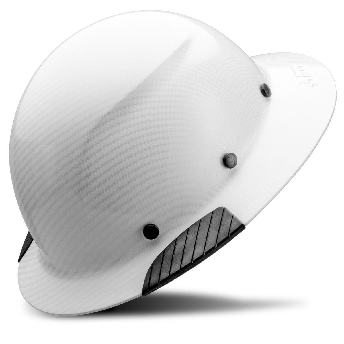 DAX White Carbon Full Brim Hard Hat - Gorvex.com