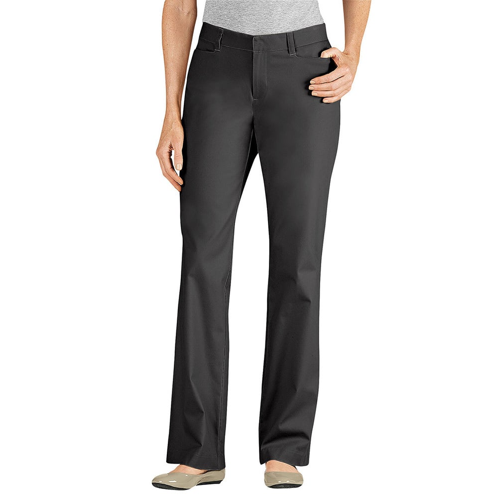 Dickies FP342 Ladies' Curvy Fit Straight Leg Stretch Twill Pant - Gorvex.com