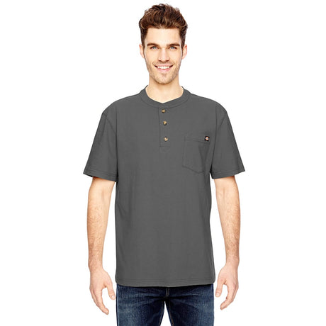 Dickies WS451 Heavyweight Short Sleeve Henley - Gorvex.com