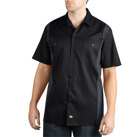 Dickies WS508 Men's Two - Tone Short Sleeve Work Shirt - Gorvex.com