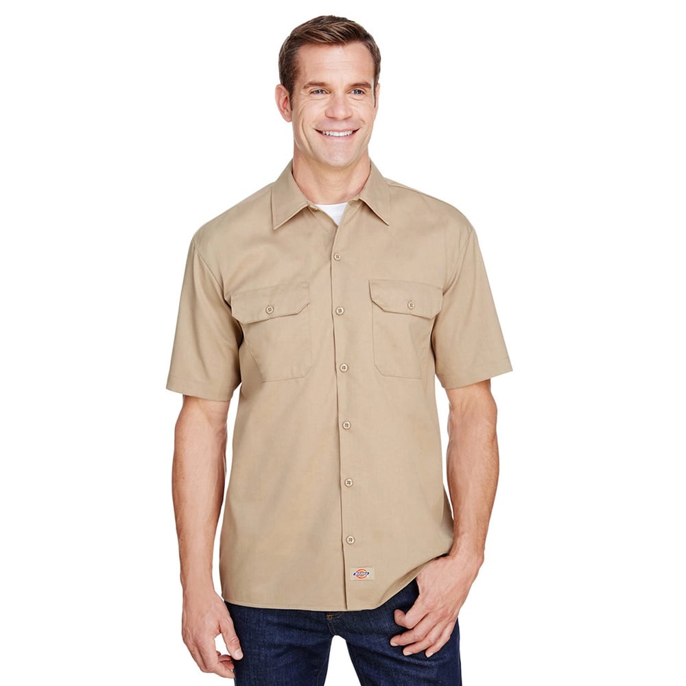 Dickies WS675 FLEX Short Sleeve Twill Work Shirt - Gorvex.com