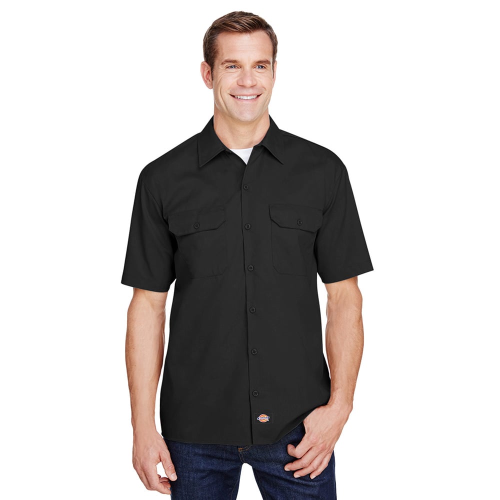 Dickies WS675 FLEX Short Sleeve Twill Work Shirt - Gorvex.com