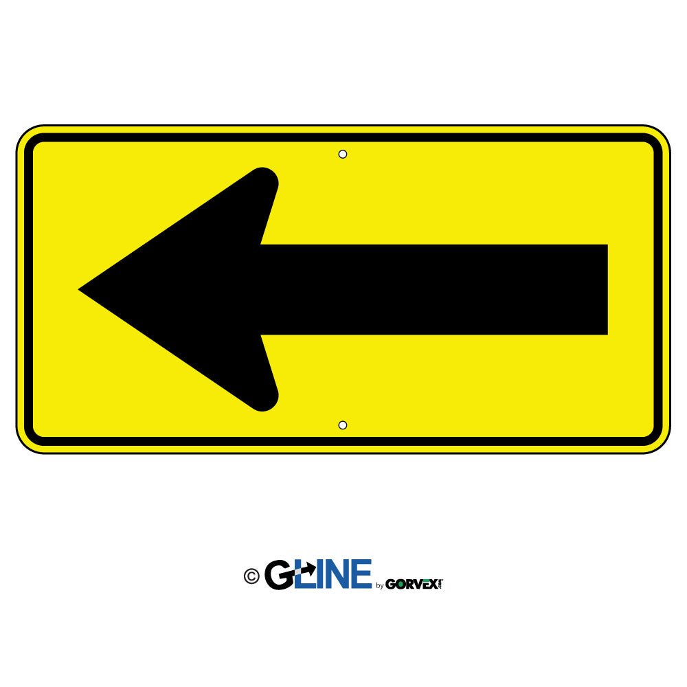 Left Direction Sign Simple Directional Arrow Left Sign - Gorvex.com