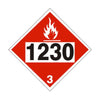 1230 Methanol - Class 3 Placard