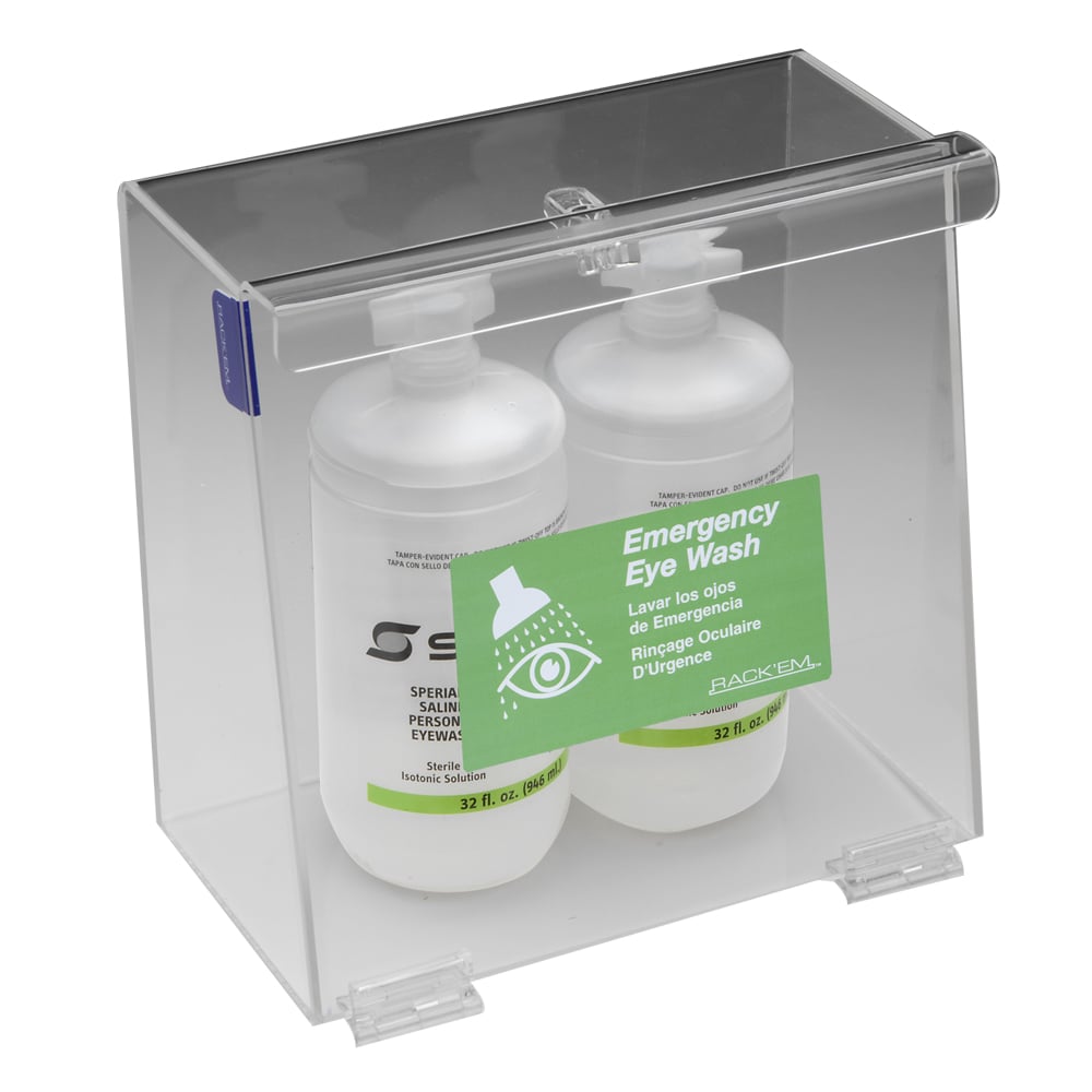 Double Bottle Eyewash Station - Gorvex.com