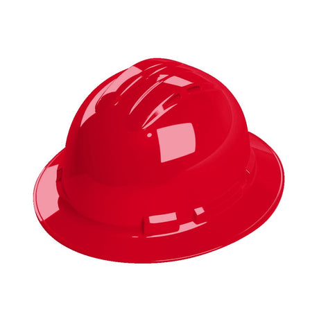 Duo Safety™ Vented Full Brim Hard Hat with 4 Point Suspension - Gorvex.com
