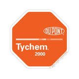 DuPont Tychem® 2000 QC122S Hooded Coverall with Attached Socks, 1 case (12 pieces) - Gorvex.com