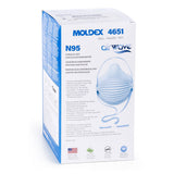 Moldex N95 AirWave Surgical Respirator, 1 box (10 pieces)
